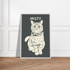 Custom Pet Photo Portrait ”Line Art Marker-style“
