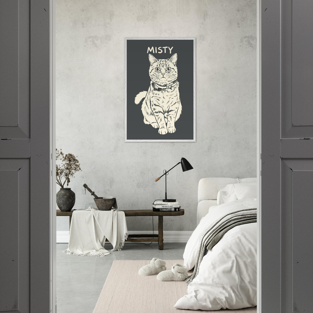 Custom Pet Photo Portrait ”Line Art Marker-style“