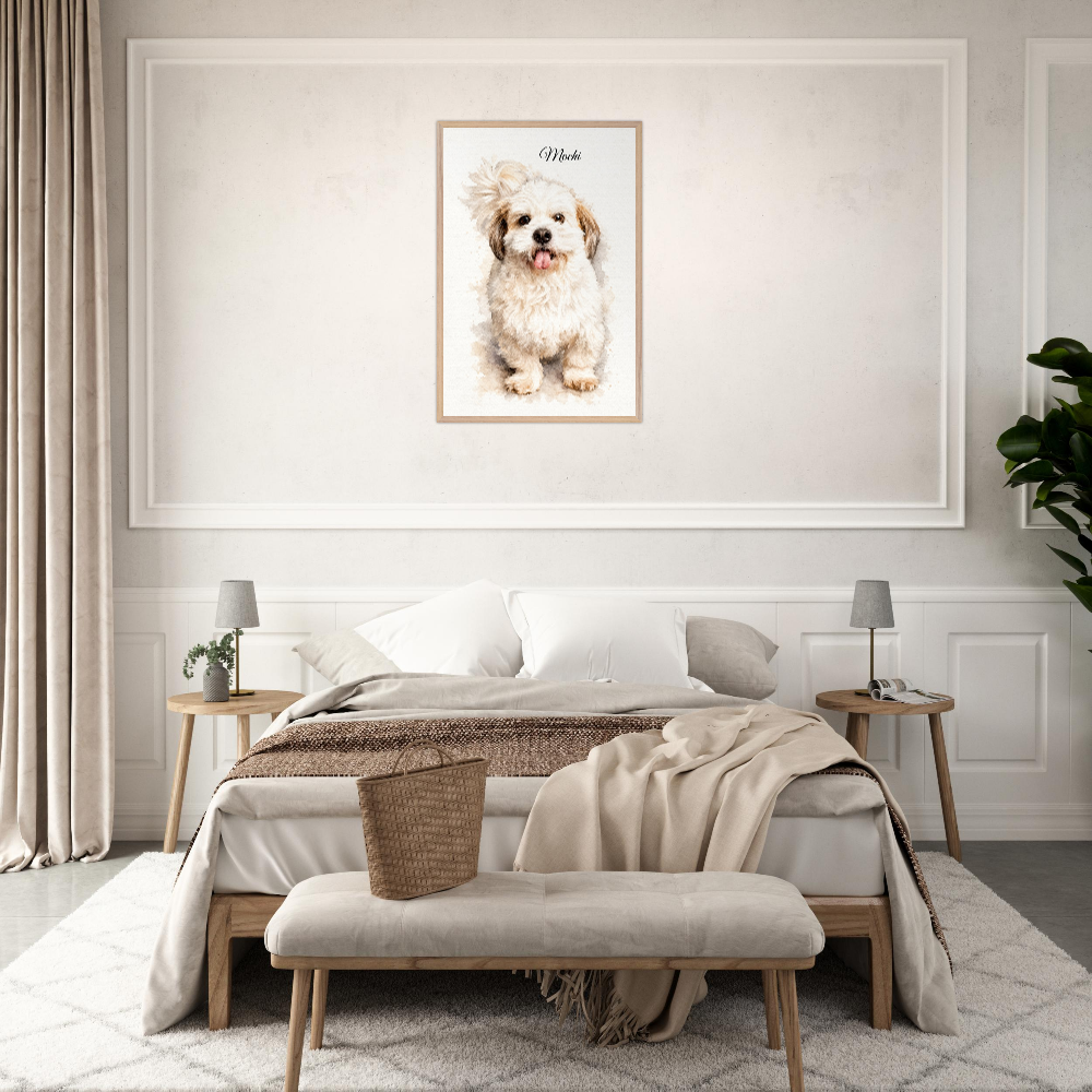 Custom Pet Photo Portrait ”Watercolor 2“