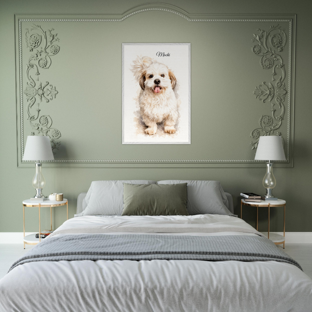 Custom Pet Photo Portrait ”Watercolor 2“